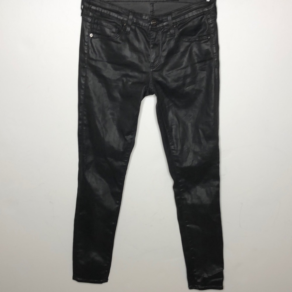 AG Adriano Goldschmied The Legging Ankle Black Jeans 26